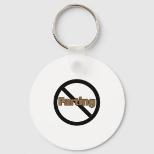 No Farting Key Ring