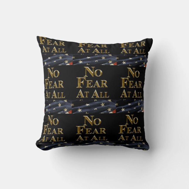 NO FEAR AT ALL CUSHION (Front)