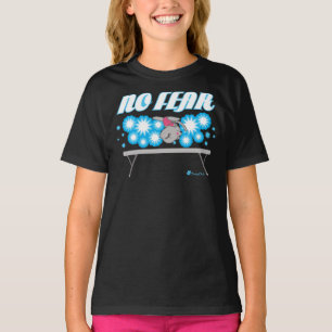 No Fear Gymnastics Cat T-shirt by Cheeky Chats