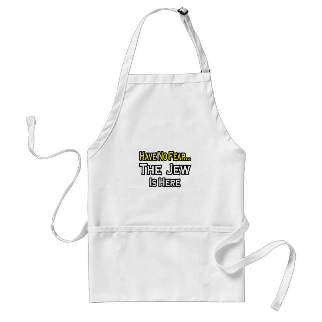 No Fear...Jew Is Here Standard Apron (Front)