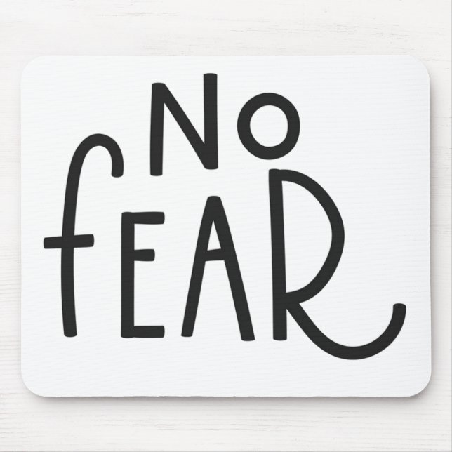 no fear mouse mat (Front)