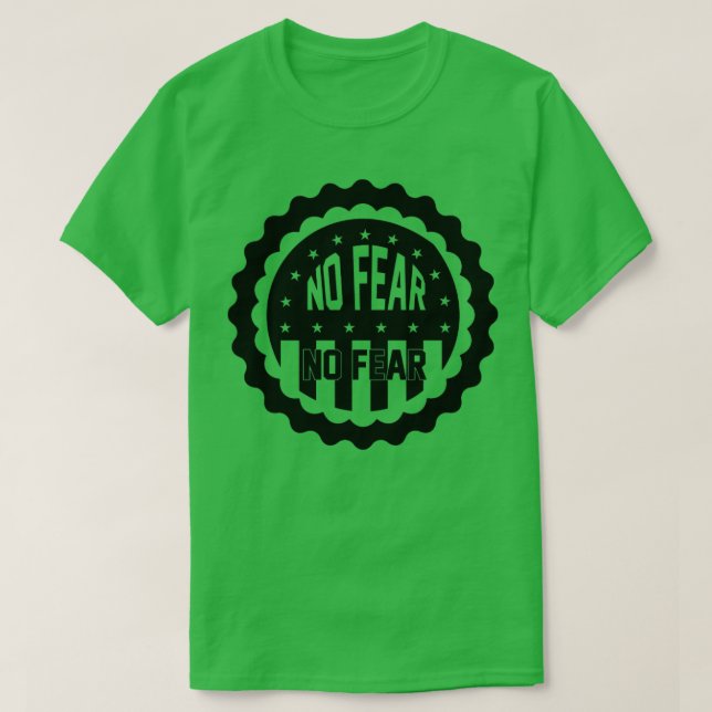 no fear no retreat T-Shirt (Design Front)