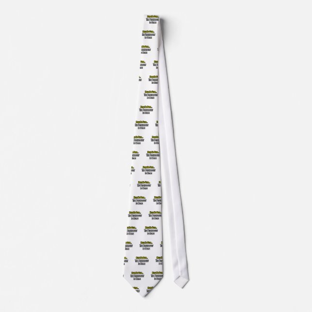 No Fear...Psychologist Is Here Tie (Front)