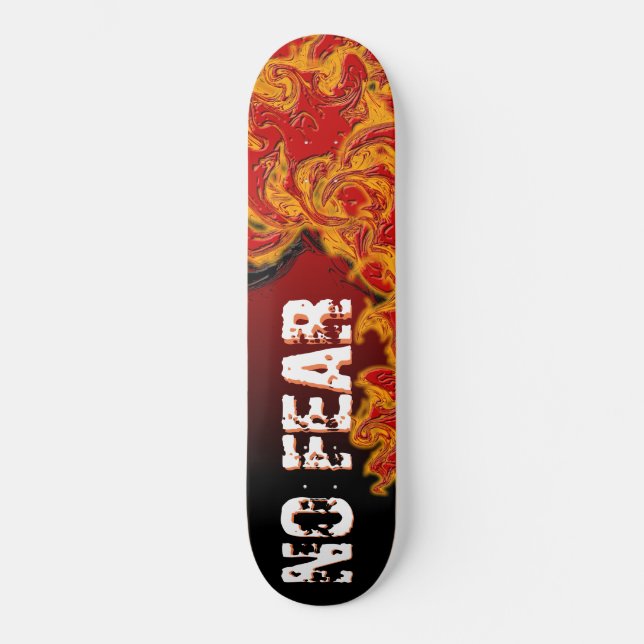 No Fear Skateboard (Front)