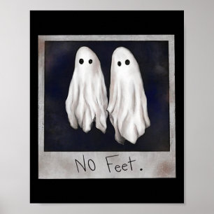 No Feet Ghost Halloween Witch Lydia Bleach Spooky  Poster