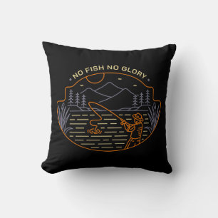 No Fish No Glory Cushion