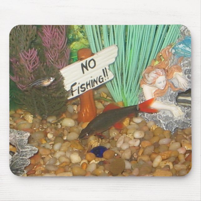 No Fishing Mouse Mat (Front)