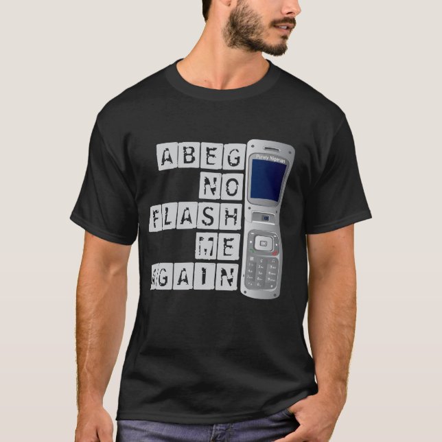 No flash me again  T-Shirt (Front)