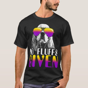 No Fluffs Given Cocker Spaniel Sunglasses Cute Dog T-Shirt