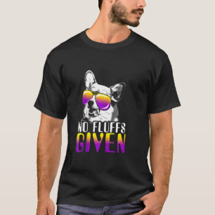 No Fluffs Given Corgi Sunglasses Pembroke Welsh Co T-Shirt