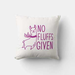 No Fluffs Given Cushion
