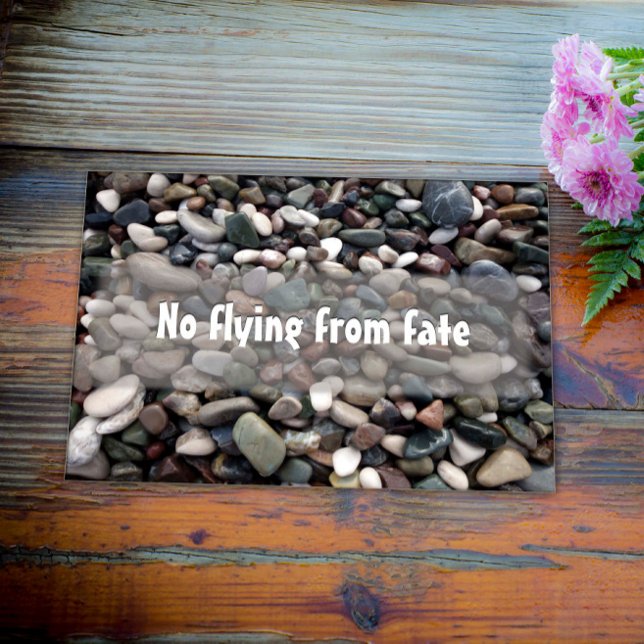 No flying from fate motivational  poster  (Creator Uploaded)