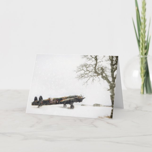 No FLying Today Holiday Card (Front)