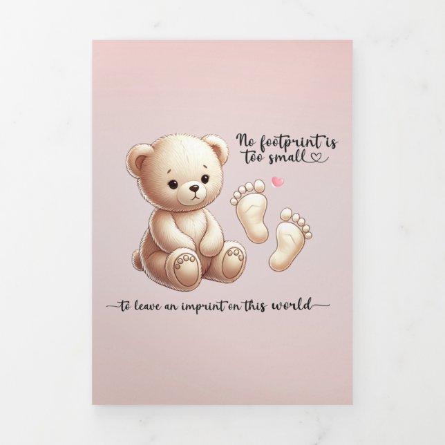 No Footprint too small card (Cover)