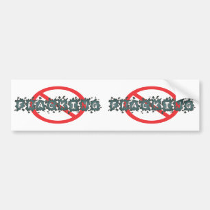 No Fracking Decals