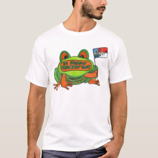 No Fracking North Carolina Frog T-Shirt