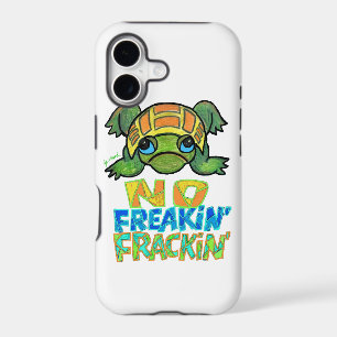 No Fracking Turtle IPhone Case