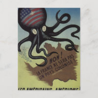 No! France will not become_Propaganda poster