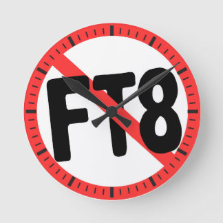 No FT8 Wall Clock