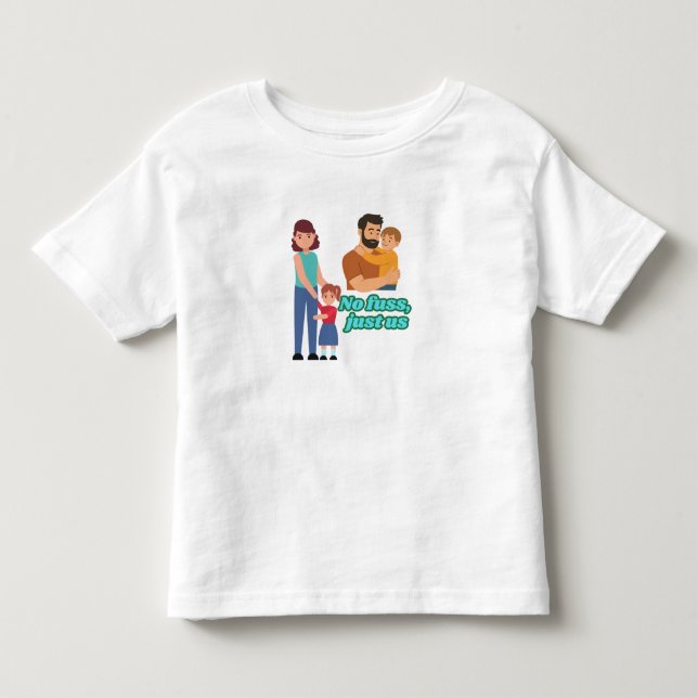 No fuss toddler T-Shirt (Front)