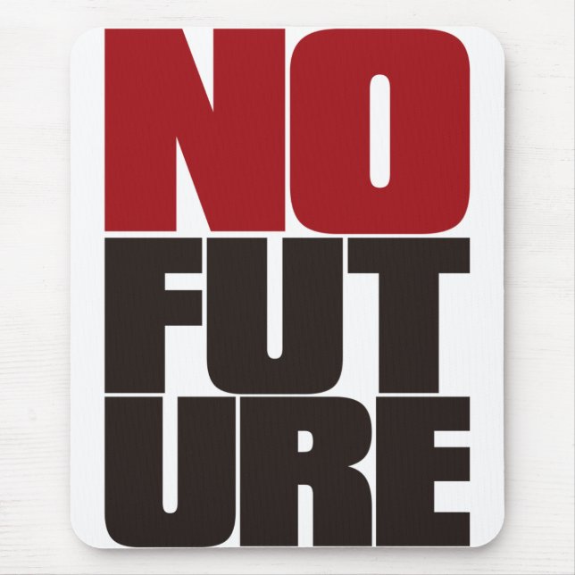NO_FUTURE MOUSE MAT (Front)