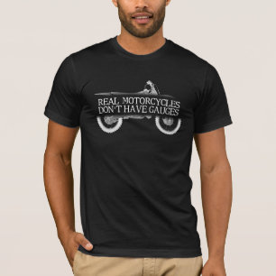 No Gauges Dirt Bike Motocross T-Shirt