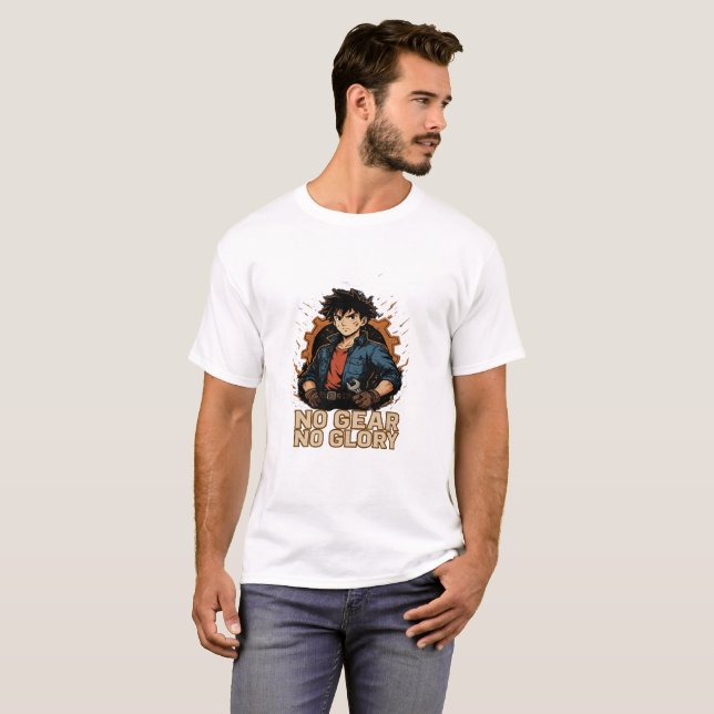 No Gear N Glory T-Shirt (Front Full)