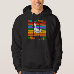 No Gender Only Goose Duck Lgbt Apparel Hoodie