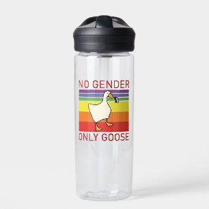 No Gender Only Goose Non Binar LGBTQ Water Bottle