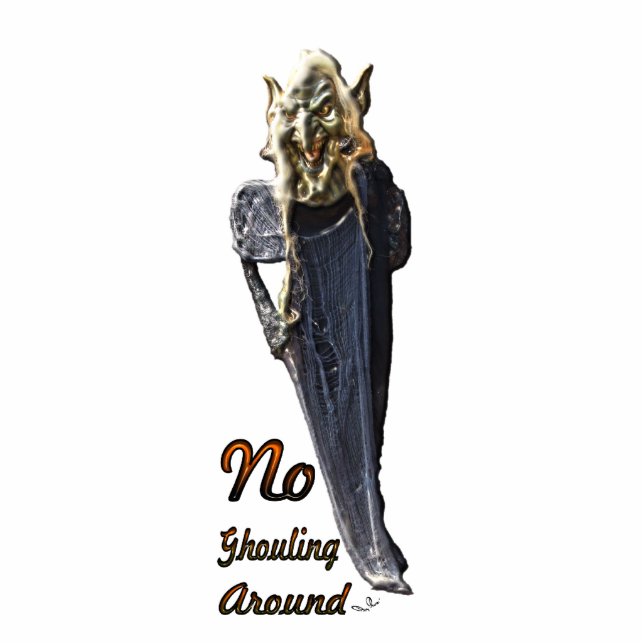 No Ghouling Around Photo Sculpture (Front)