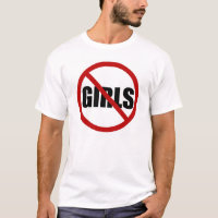 No Girls Allowed Icon Men's Tee Shirt