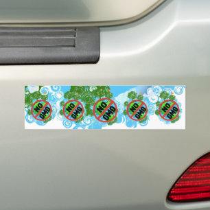 NO GMO BUMPER STICKER