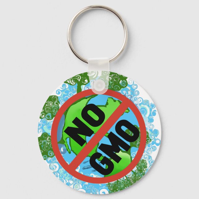 NO GMO KEY RING (Front)