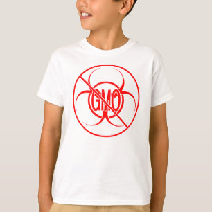 No GMO Kid's Shirts Bio Hazard GMO Kid's Shirts
