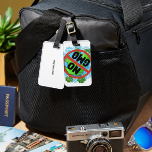 NO GMO LUGGAGE TAG