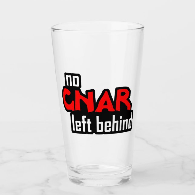 No Gnar Left Behind Glass (Front)