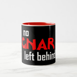 No Gnar Left Behind Two-Tone Coffee Mug