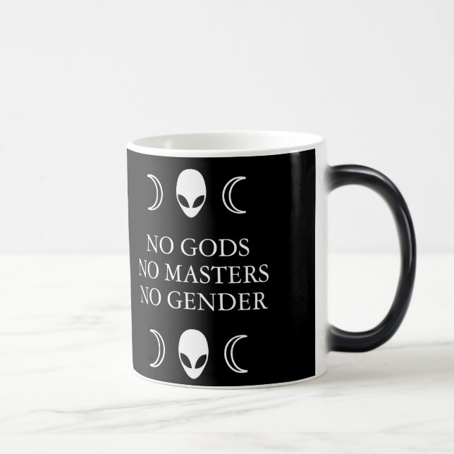 NO GODS NO MASTERS NO GENDER mug (Right)