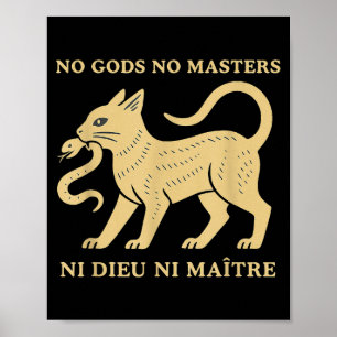 No gods no masters poster