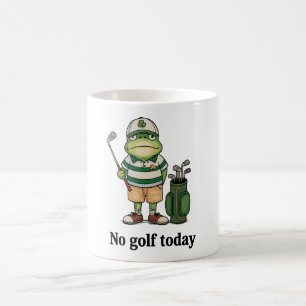 No Golf Today Frog Father’s Day Dad Grandpa Coffee Mug