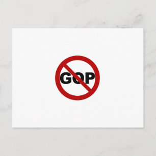 No GOP Postcard
