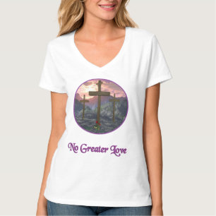 No greater love art cross T-Shirt