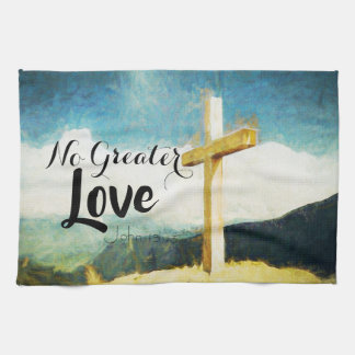 No Greater Love John 15:13 Scripture Towels