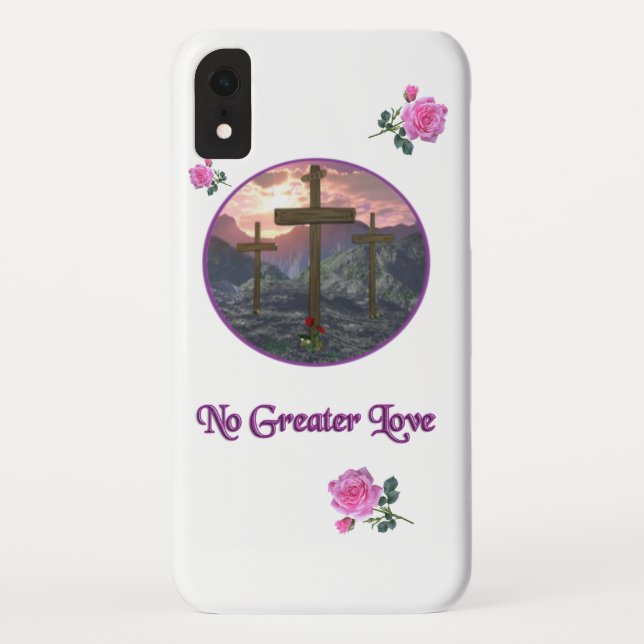 No Greater Love John 3:16 Case-Mate iPhone Case (Back)