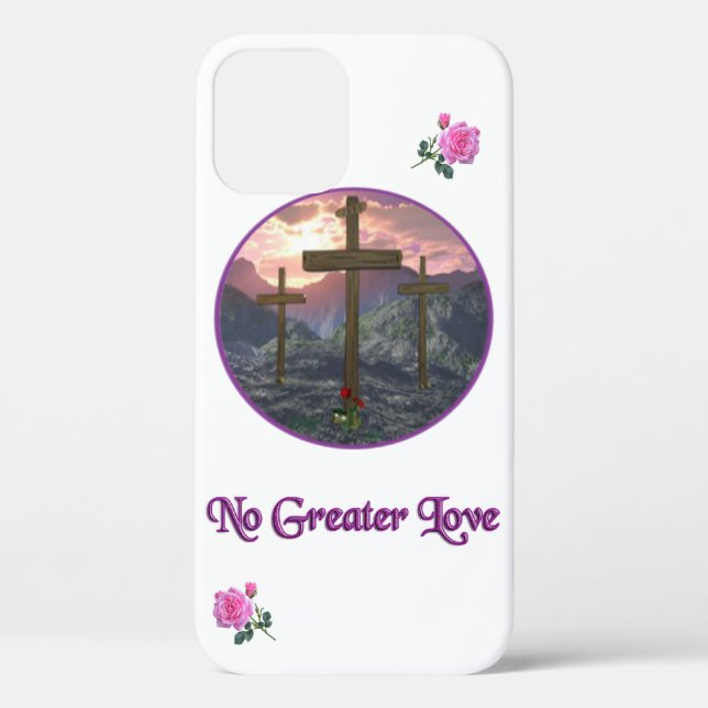 No Greater Love John 3:16 Case-Mate iPhone Case (Back)