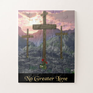 No Greater Love John 3:16 Jigsaw Puzzle