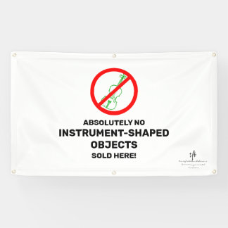 No Green Violins Local Music Store Banner