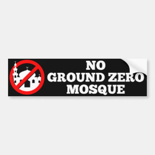 No Ground Zero Mosque Bumper Sticker