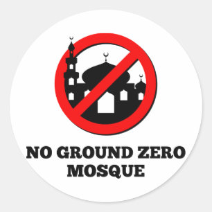 No Ground Zero Mosque Classic Round Sticker