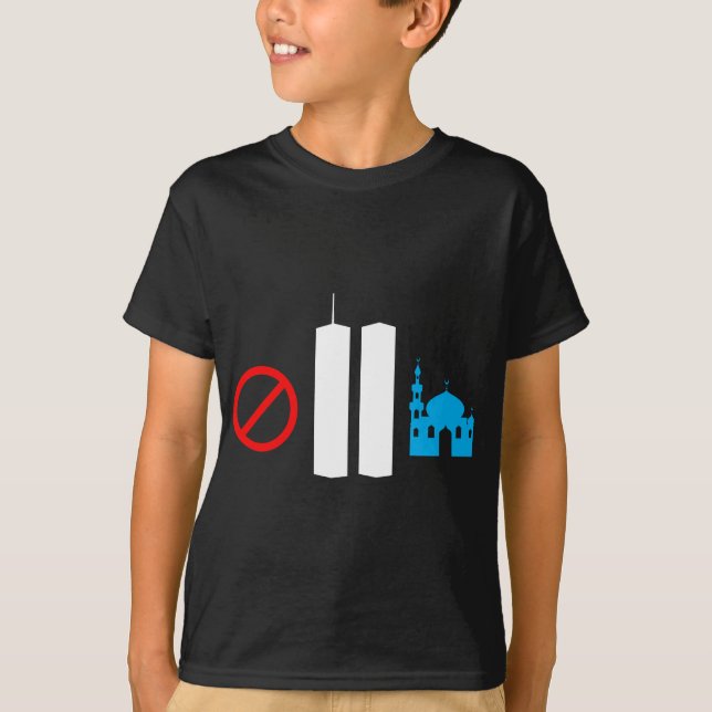 No Ground Zero Mosque T-Shirt (Front)